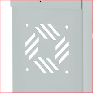 Metal CCTV Cabinet Box Enclosure RACK 19 inches 2U 3U Wall-mounted