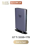 AtomMan G7 PT MINI PC AMD Ryzen 9 7945HX, 16C/32T,32GB DDR5 1TB SSD,8 GB GDDR6,AMD Radeon RX 7600...