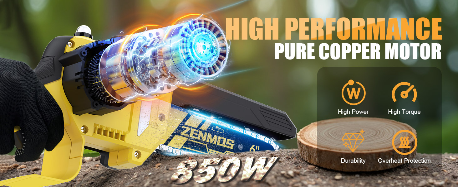 hand held chainsaw cordless