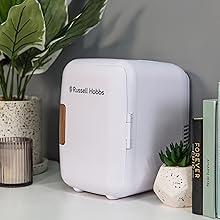 Russell Hobbs RH4CLR1001SCW 4L Mini Compact Cooler for Drinks and Cosmetics, Scandi Style