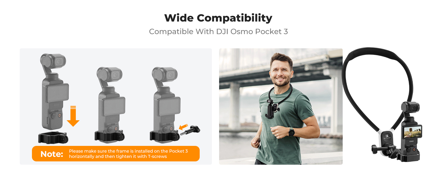action camera neck mount