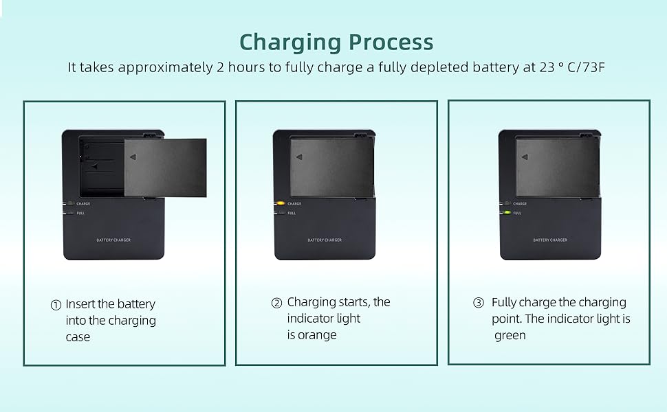 OCOIXINH LP-E8 battery Charger