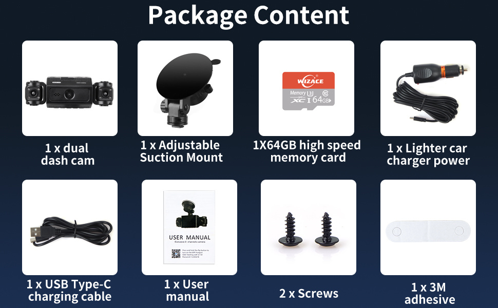 front and rear dash camera -19