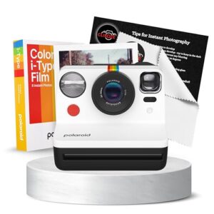 Instant Print Camera Bundle with Polaroid Now Gen 2 Instant Camera