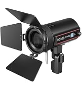 SMALLRIG RC 60B COB Video Light with Built-in 3400mAh Battery & Type-C PD Fast Charging, Handheld...