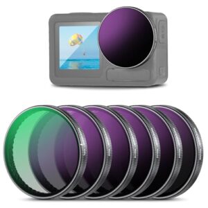 Neewer ND Filter Set Compatible with DJI Osmo Action 5 Pro/4/3