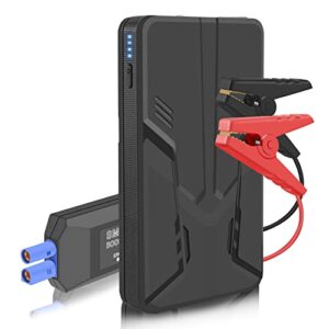 Car Jump Starter 12V Portable Power Bank Utral-thin Multi-Function Emergency Charger Car Battery Booster Portable Charge