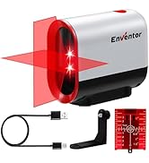 Laser Level, ENVENTOR 25M/82ft Green Beam Cross Line Laser Level, Laser Levels Self Leveling with...