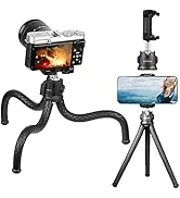 HAFOKO 40” Magnetic Selfie Stick Tripod for Golf Extendable Smartphone Tripod with Wireless Remot...