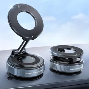 Beeasy Upgraded Vacuum Suction Magnetic Phone Holder