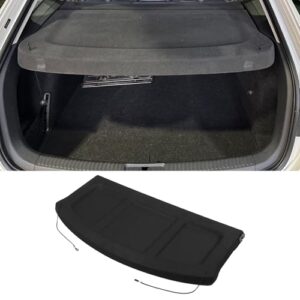 Motoforti Car Cargo Cover Board for Hyundai Kona 2018-2023 Parcel Shelf Boot Load Cover Tonneau Shield Parcel Shelf Shade Tonneau Privacy Board Black