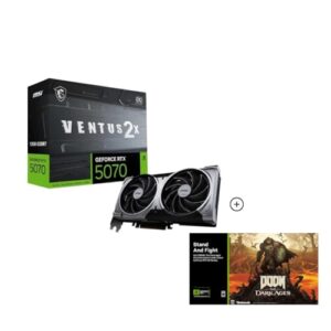 MSI GeForce RTX 5070 12G VENTUS 2X OC