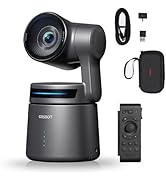 OBSBOT Meet 2 Ultra HD 4K Streaming Webcam, 1080p at 60 FPS, Video Conference Camera with AI Auto...