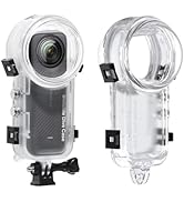 iEago RC Dive Housing Dive Case for Insta360 X3, 50M/164FT Waterproof Case Waterproof Dive Housin...