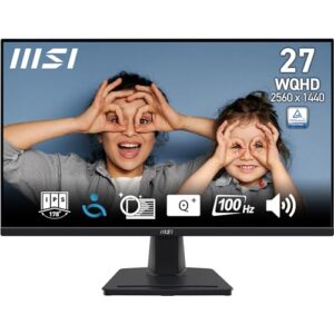 MSI PRO MP275Q 27 Inch WQHD Office Monitor - 2560 x 1440 IPS Panel
