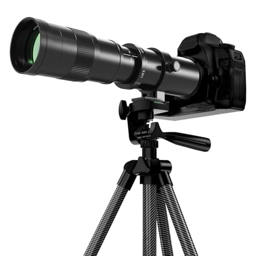 Telephoto Lens for Canon - RF Lens 420-800mm Manual Focus MF Zoom Lens for Canon EOS R
