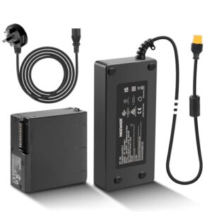 NEEWER Q4 Dummy Battery Kit for Q4 Outdoor Flash Strobe Speedlight with AC Power Adapter & Cable (UK Plug)