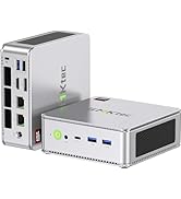 GMKtec M7 Gaming Mini PC Preinstalled 11 Pro Dual LAN 2.5Gbps AMD Ryzen 9 6850H Desktop Computer,...
