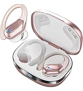 Wireless Earbuds Bluetooth Headphones 80hrs Playback Ear Buds Power Display with Noise Canceling ...