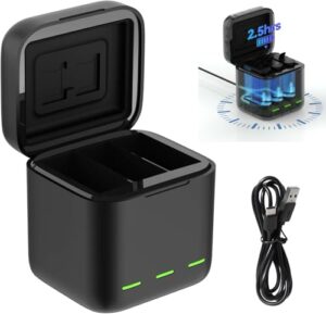 VIDIFY Battery Charger for GoPro Hero 13 Black