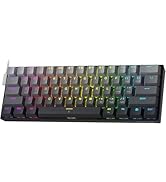Redragon K618 Horus Wireless RGB Mechanical Keyboard, Bluetooth/2.4Ghz/Wired Tri-Mode Ultra Thin ...
