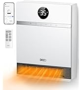 Dreo 2000W Oil Filled Radiator for Large Room, 9 Fins Silent Electric Heater with Temp Display, D...