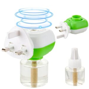 Mosquito Killer - Odour- Insect Repellent Unit -2 Bottles Kills Mosquitoes