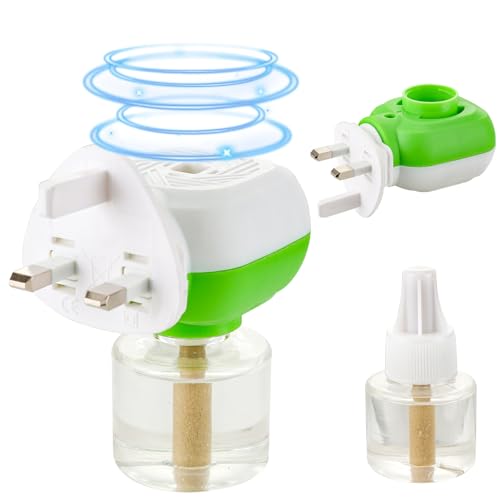 Mosquito Killer - Odour- Insect Repellent Unit -2 Bottles Kills Mosquitoes