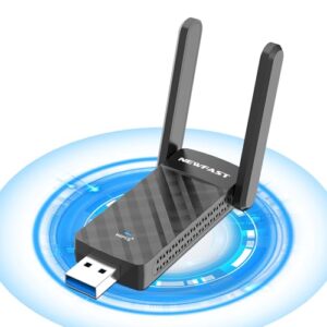 NEWFAST AX1800 USB WiFi 6 Dongle 1800Mbps USB WiFi Dongle USB for PC/Desktop/Laptop