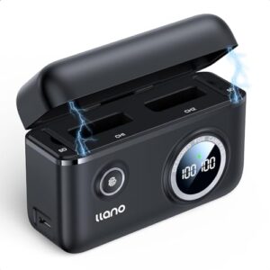 llano NB-13L Dual Camera Battery PD 18W Fast Charger