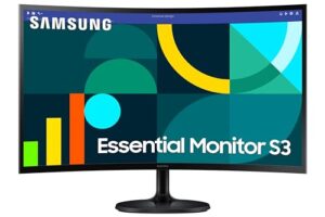 Samsung LS24D360GAUXXU 24" Curved FullHD 100Hz 1080p Monitor - 1920x1080