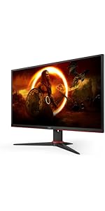 AOC Gaming 27G2SPAE - 27 Inch FHD Monitor, 165Hz, IPS, 1ms MPRT, AMD FreeSync Premium, Speakers, ...