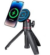 HAFOKO OM6 Metal Magnetic Phone Holder with Cold Shoe for Microphone Smartphone Tripod Mount Comp...