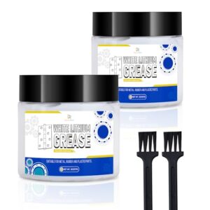 White Lithium Grease 114g - Multi-Purpose High Temperature Lubricant for Automotive