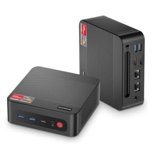 BOSGAME P4Pro Mini Gaming PC [Dual LAN]