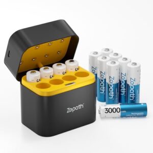 AA Rechargeable Lithium with Battery Charger