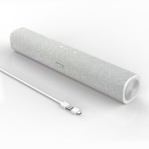 SOULION R100 PC Speakers with Dynamic Lighting Bar Audio-Light Sync/Display for Desktop