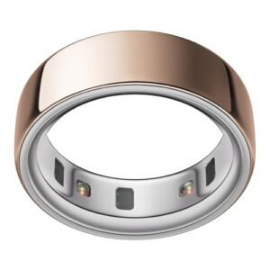 OURA Ring 4 - Rose Gold - Size 6 - Smart Ring | Size First Ring 4 Sizing Kit | Sleep Tracking Wearable - Heart Rate - Fitness Tracker - Up to 8 Days Battery Life