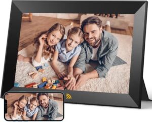 KODAK Digital Picture Frame WiFi 10.1 Inch HD IPS Touch Screen Electronic Picture Frame with 32 GB Memory