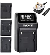 TAVT Camera Battery Charger for Nikon EN-EL15 EN-EL15C EN-EL14 EN-EL14A EN-EL3E EN-EL3, for Sony ...