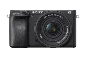 Sony α6400 E-mount compact mirrorless camera with 16-50mm Power Zoom Lens (APS-C Sensor