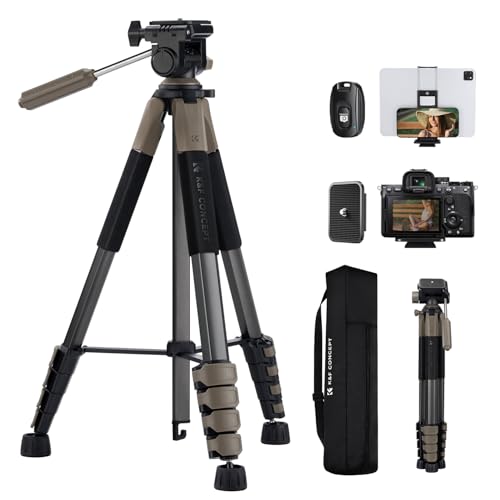 190cm/75'' K&F Concept Compact Tripod for DSLR Camera