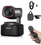 OBSBOT Tiny 2 Lite, PTZ 4K Webcam 1080p@60fps HDR, With AI Tracking, Privacy Cover, Microphone, 1...