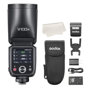 Godox V100-N 100Ws Touchscreen Camera Flash Speedlite for Nikon