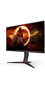 AOC 27 Inch Gaming Monitor 27G2SP/BK/39 | 165Hz | 1920 x 1080 | 250 cd/m | FreeSync Premium, Gsyn...