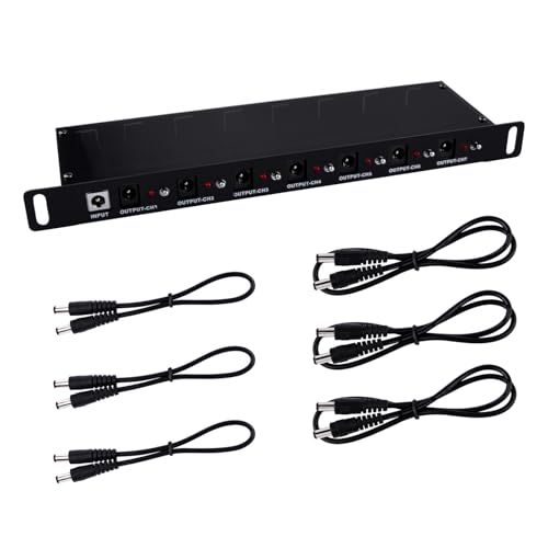 GeeekPi RackMate Accessories DC PDU Lite 7-CH 0.5U for DeskPi Rackmate T1