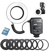 GODOX Lux Junior Retro Camera Flash GN12 6000K±200K On-Camera Flash Speedlite, Speedlight Compati...