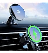 Wireless Car Charger,Beeasy 15W Qi Fast Auto-Clamping Smart Sensor Wireless Car Phone Holder Char...