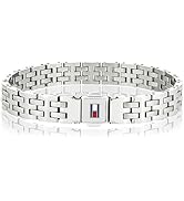 Tommy Hilfiger Jewelry Men's Silicone Bracelet in black or blue