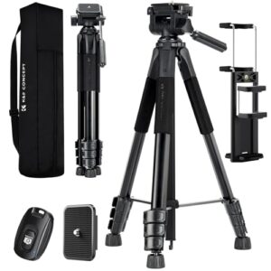 K&F Concept Compact 68'' Lightweight Tripod for DSLR Camera